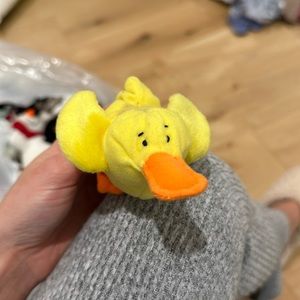 beanie baby quackers the duck